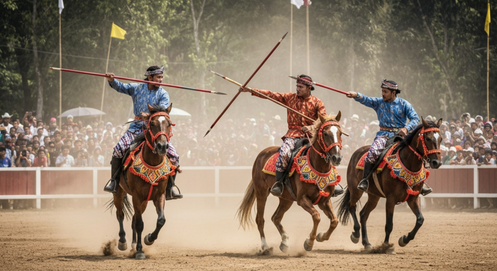Traditional Sumbanese horse culture and Pasola festival